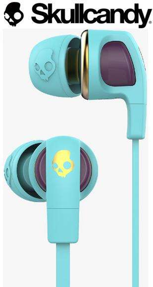 Skullcandy Dime Earphones with mic - Blue (S2PGGY-397) - ACT