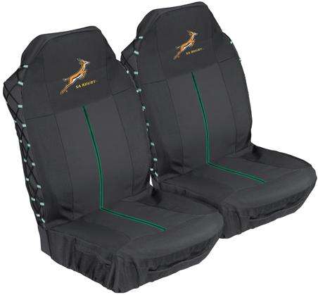 Springbok Front Seat Covers (ZCSBFRBK) - Stingray