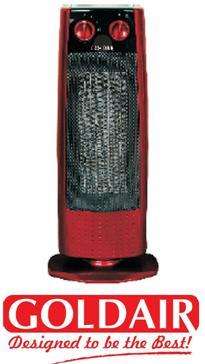 Goldair PTC HEATER - Red (GPTC-180R)