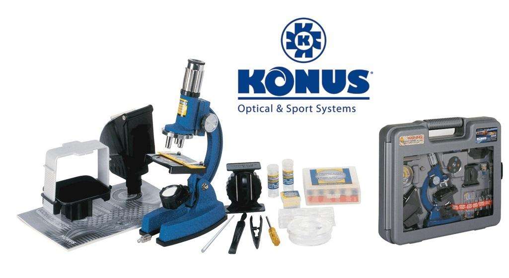 Konus KonuScience Zoom Microscope Set 100 - 1200X (KON05020) - CDG