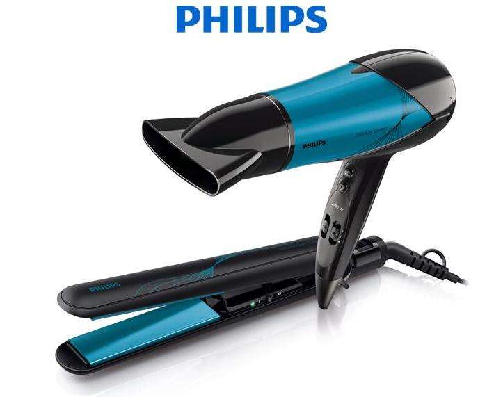 Philips Gift pack Limited edition Hairdryer & Straightener (HP8294/40) - Philips