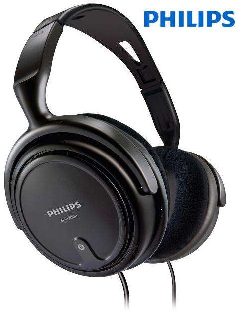 Philips Stereo Headphones Over-ear Black (SHP2000) - ACT