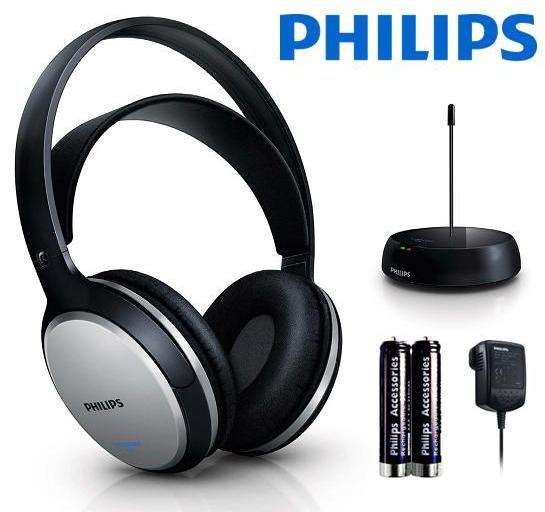 Philips Wireless Hi-Fi Headphone SHC5100 Over-ear Silver (SHC5100)