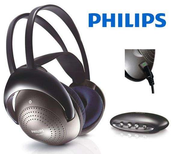 Philips Wireless Headphone Over-ear Black (SHC2000/10)