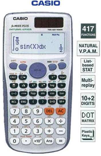 Casio Add Maths Scientific With (FX991ESPLUS-BLI) - Casio