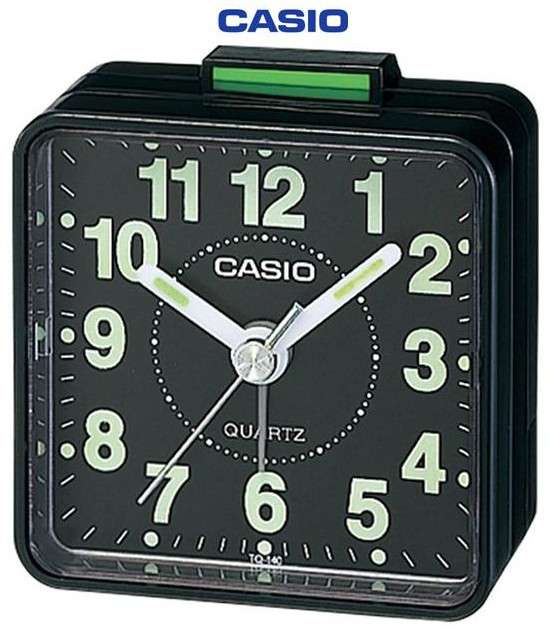 Casio Analog Clock Black (TQ-140-1DF)