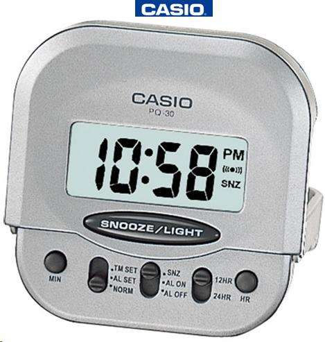 Casio Pocket Travellers Alarm clock (PQ-30-8DF) - Casio
