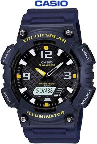 Casio Solar Powered Mens Watch (AQ-S810W-2AVDF) - Casio