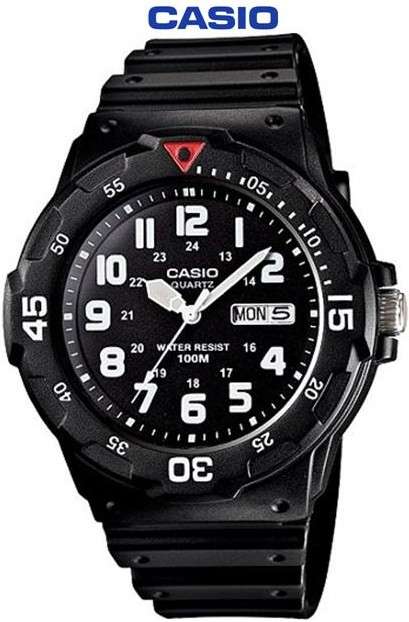 Casio Youth Analog Men's 100M Watch (MRW-200H-1BVDF) - Casio