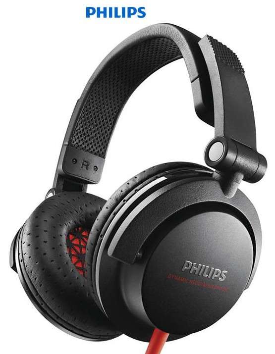 Philips DJ monitor style Black Headband headphones (SHL3300) - ACT