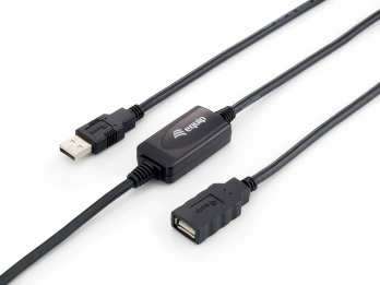Equip&reg; USB 2.0 Active Extension Cable 10m
