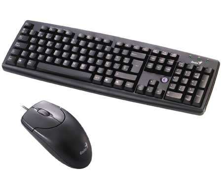 Genius Keyboard + Mouse KB C100 PS2