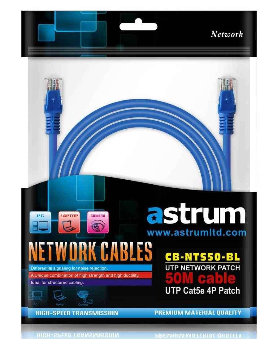 Astrum Network Patch Cable 50 Meter Straight Machine Crimping