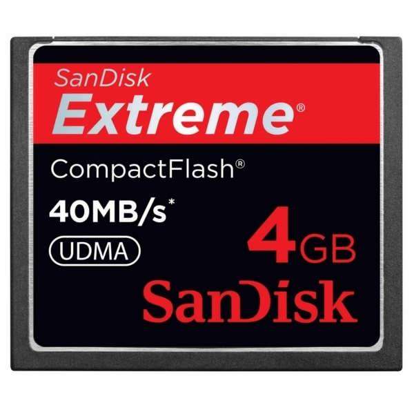 SanDisk Extreme Compact Flash CF 60MB/s 8GB Card