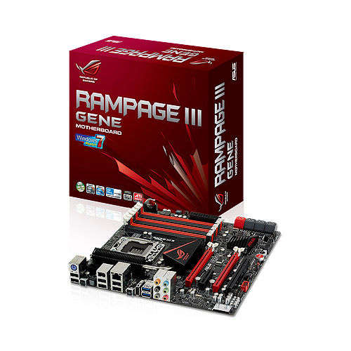 Asus Rampage III Gene LGA1366 + 2GB DDR3