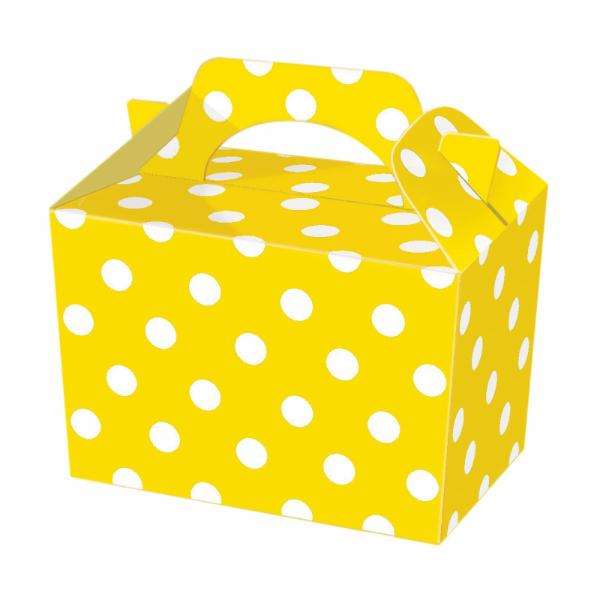 Yellow Dotted Party Box (10)