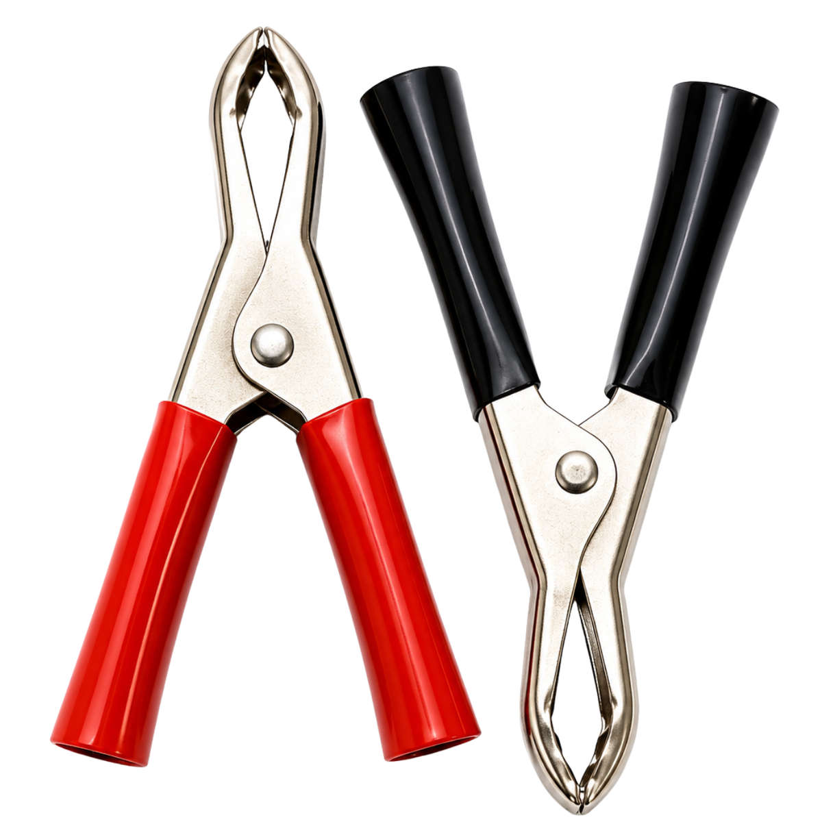 BX044 - Crocodile Clip  Medium  20 Amp Red - Black