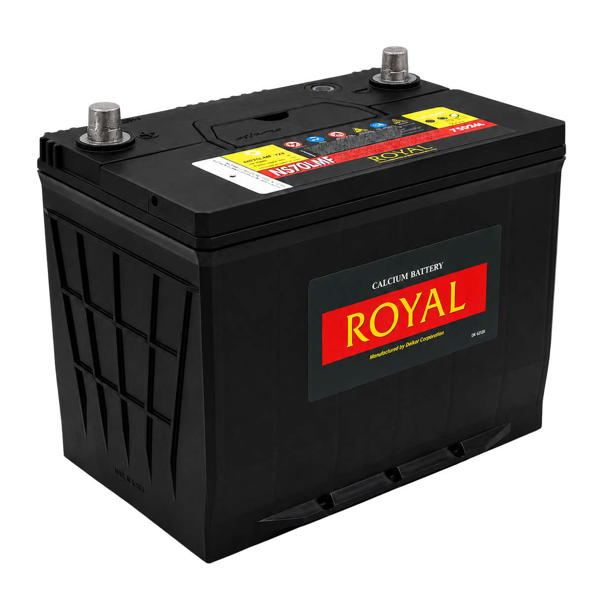 BW020 Royal - Battery NS70  Calcium Lead  UPS/Solar  12 Volt  65ah-Condition-- Second Stock.