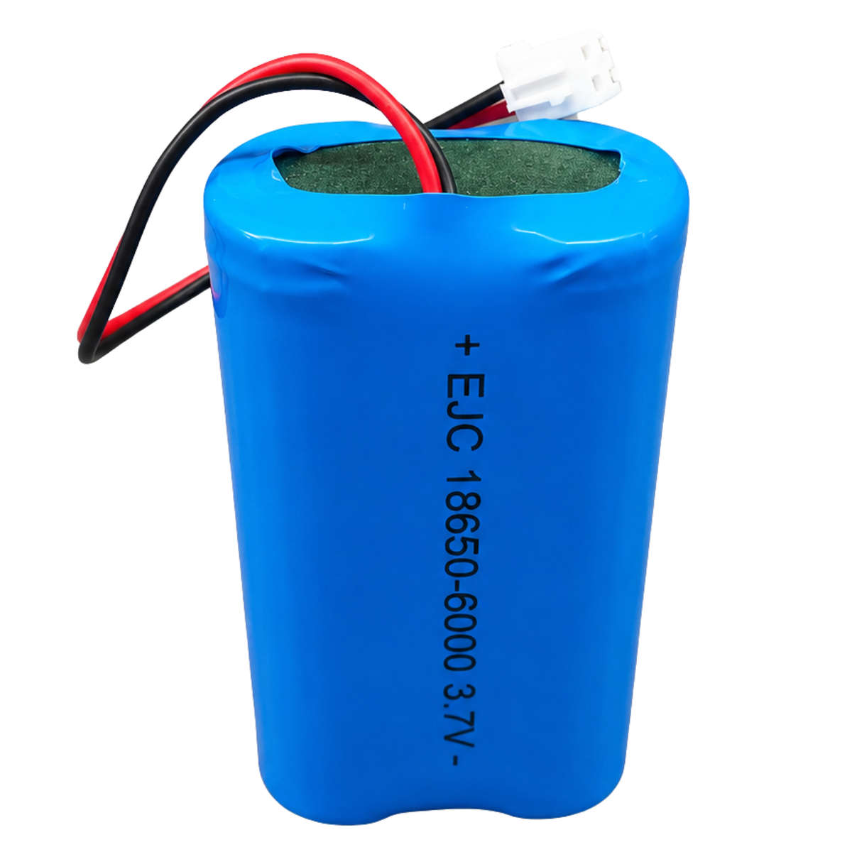 CX035 EJC - Battery 18650 Lithium Iron Rechargeable Cell 3.7 Volt 3400 mAh  2 Pack with Connector
