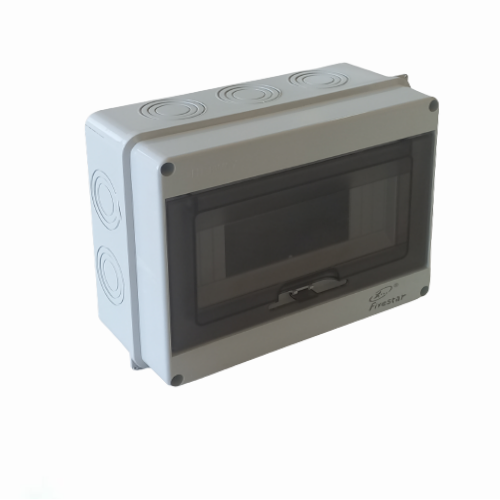 SJ097E FS Enclosure - IP65 Surface Mount  8 Way Din Rail DB Box