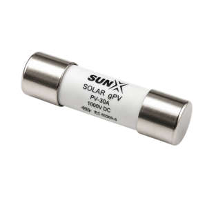 SJ016 Protection - Solar Power  PV  Fuse  30 Amp 1000DC  38x10mm