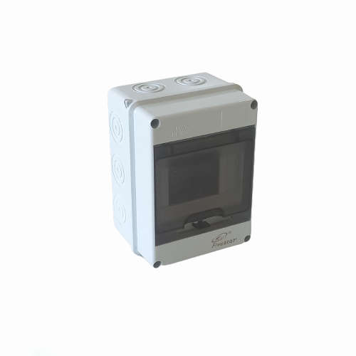 SJ097D FS Enclosure - IP65 Surface Mount  5 Way Din Rail DB Box