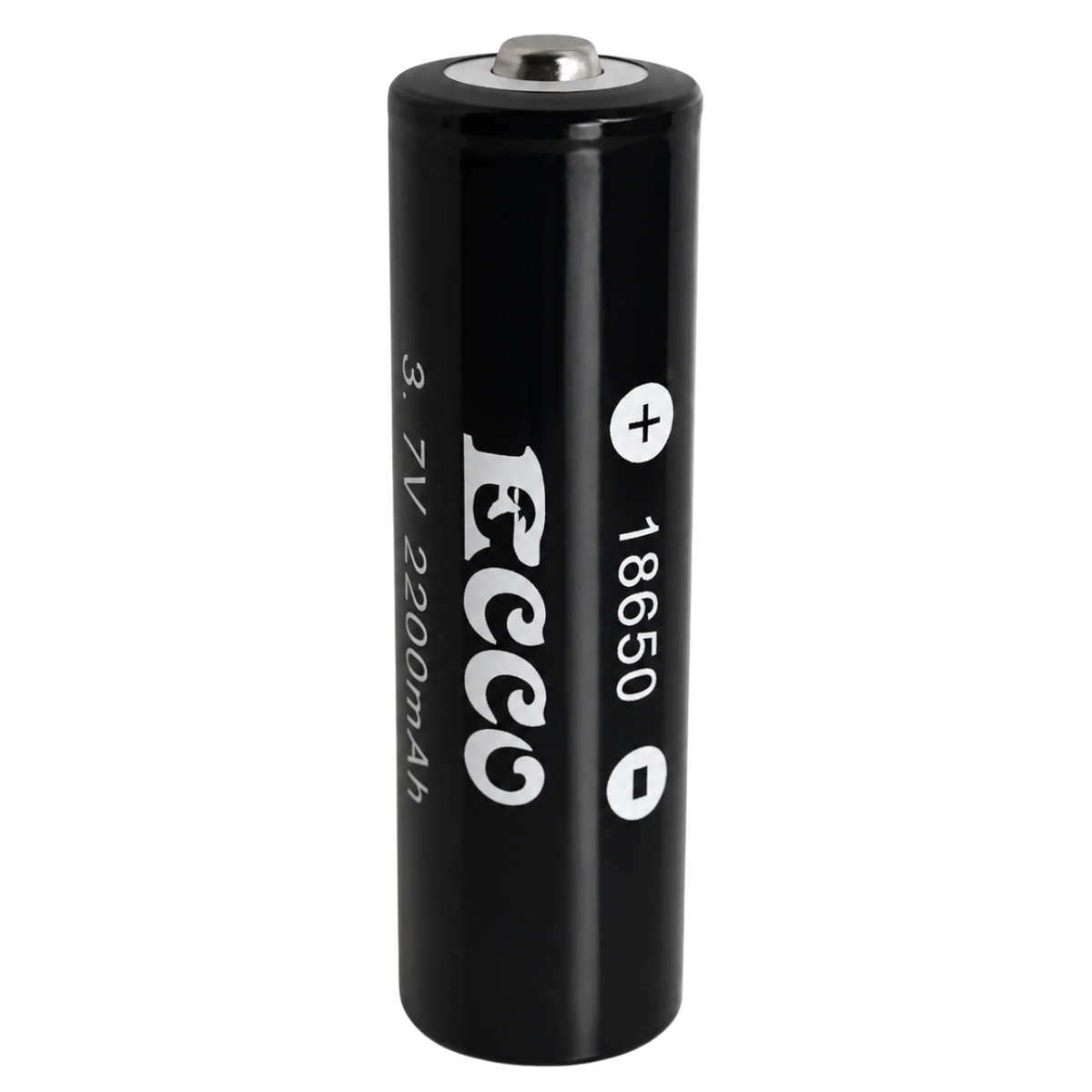 BU015 Ecco - Battery 18650 Lithium Iron Rechargeable Cell 3.7 Volt 2200 mAh