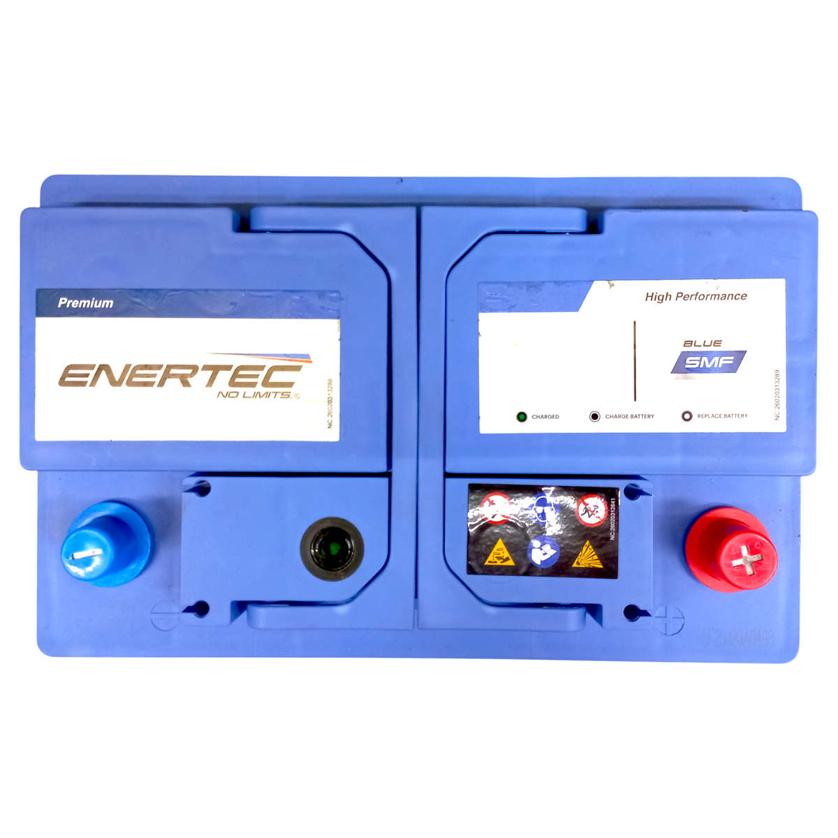 CG150  Enertec Blue 647 BLC 12Volt 65Ah.LHP Price includes old battery or add R220
