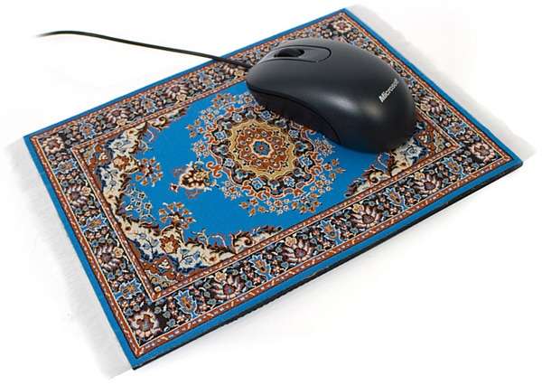 Persian rug mouse pad