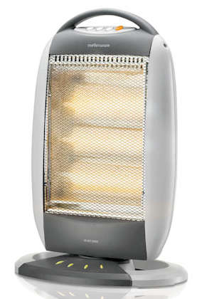 Mellerware 3 Bar Halogen Heater