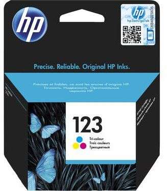 HP 123 Tri-color Original Ink Cartridge