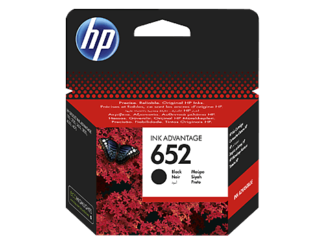 HP 652 Black Ink Cartridge