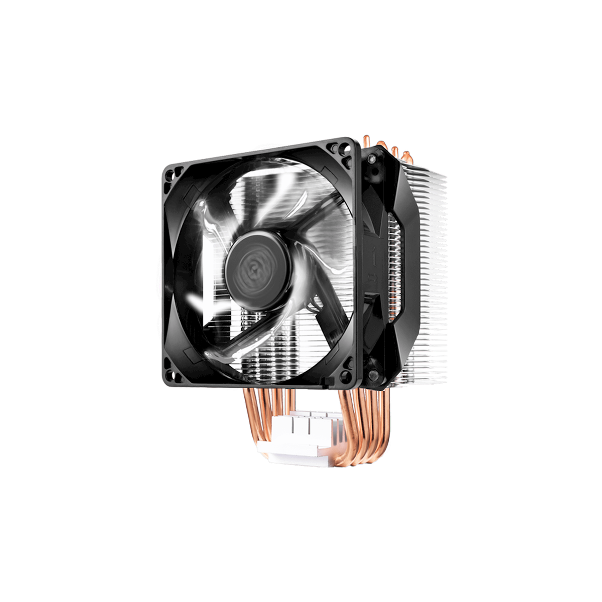 Cooler Master H411 Compact Air Tower 92mm White LED Fan 4 Heat Pipes