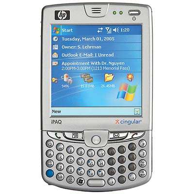 HP Messenger HW6515 with built-in GPS