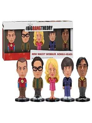 Big Bang Theory Mini Bobble Head Box Set