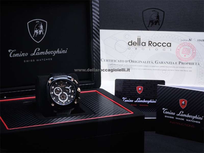 R20,000.00** TONINO LAMBORGHINI "4S" Chronograph Watch 100% GENUINE + BRAND NEW