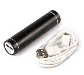 Universal 2600mAh USB Power Bank External Battery Charger - Green or Black