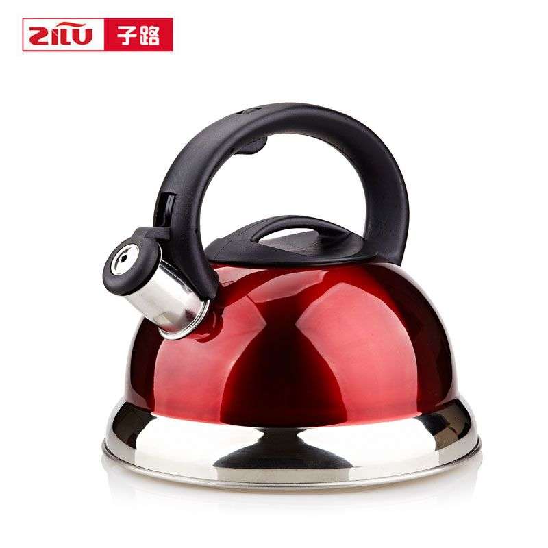 STAINLESS STEEL WHISTLING KETTLE 2.8L Works on Gas, Electric, Induction, Glass Plates