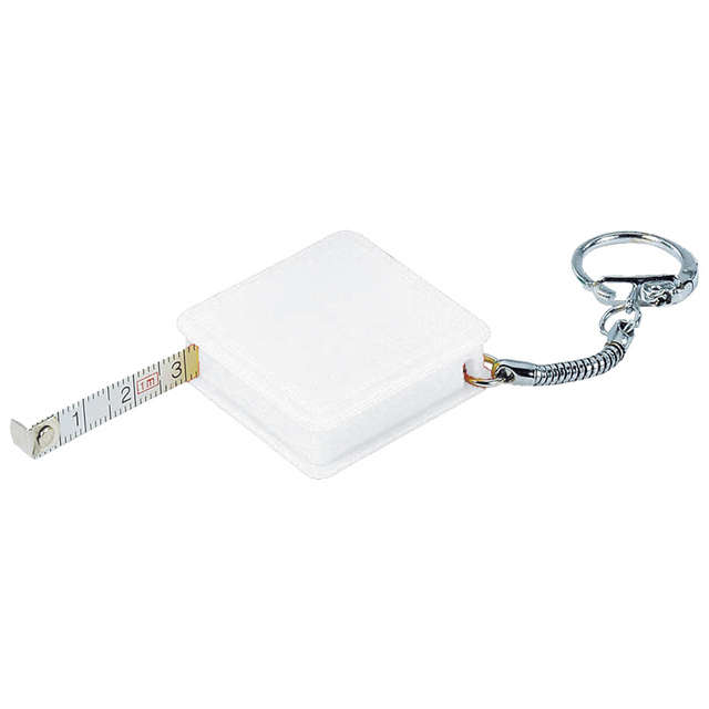 1m Steel measuring tape with key ring (88808)