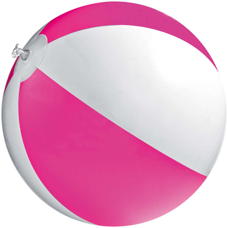 Bicoloured beach ball - pink (51051)