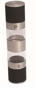 Black and silver Salt and Pepper Grinder