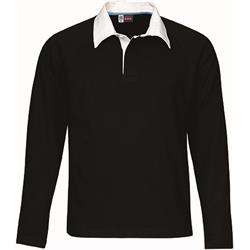 US Basic Brisbane Rugby Shirt - Men's - black (BAS-813)