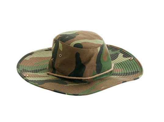 Camo Bush Hat - green