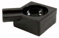 Cigar Ashtray cut glass - black (Ash079)