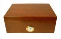 Cigar Humidor - Brown for 75 Cigars (HUM014)