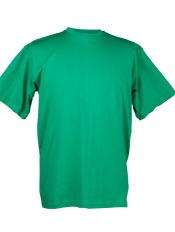 VicBay Unisex Heavy Crew Neck T-Shirt - emerald