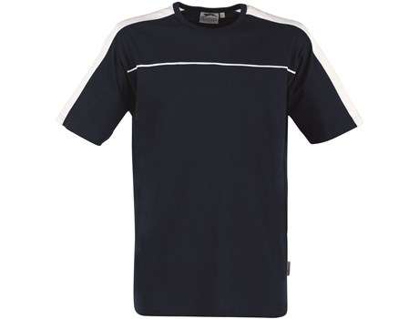 Slazenger Stripe T-Shirt - Mens - navy (SLAZ-801)