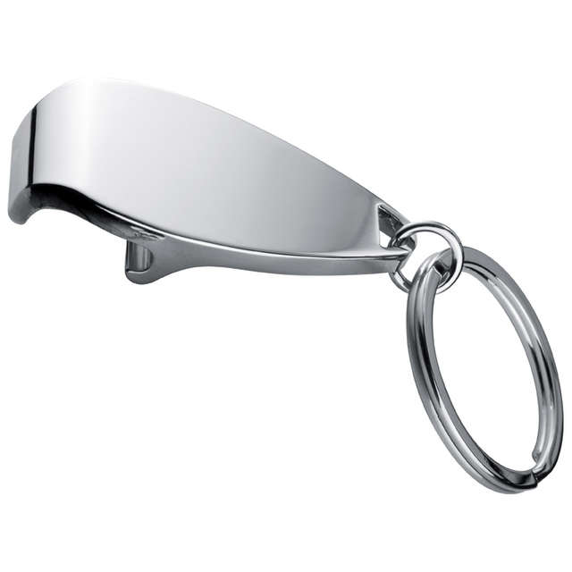 Metal keyring with bottle opener (92260)