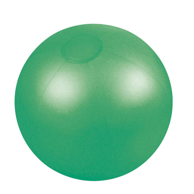 Monocolour beach ball - green (51029)