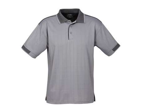 BIZ Noosa Golf Shirt - Mens - grey (BIZ-3614)